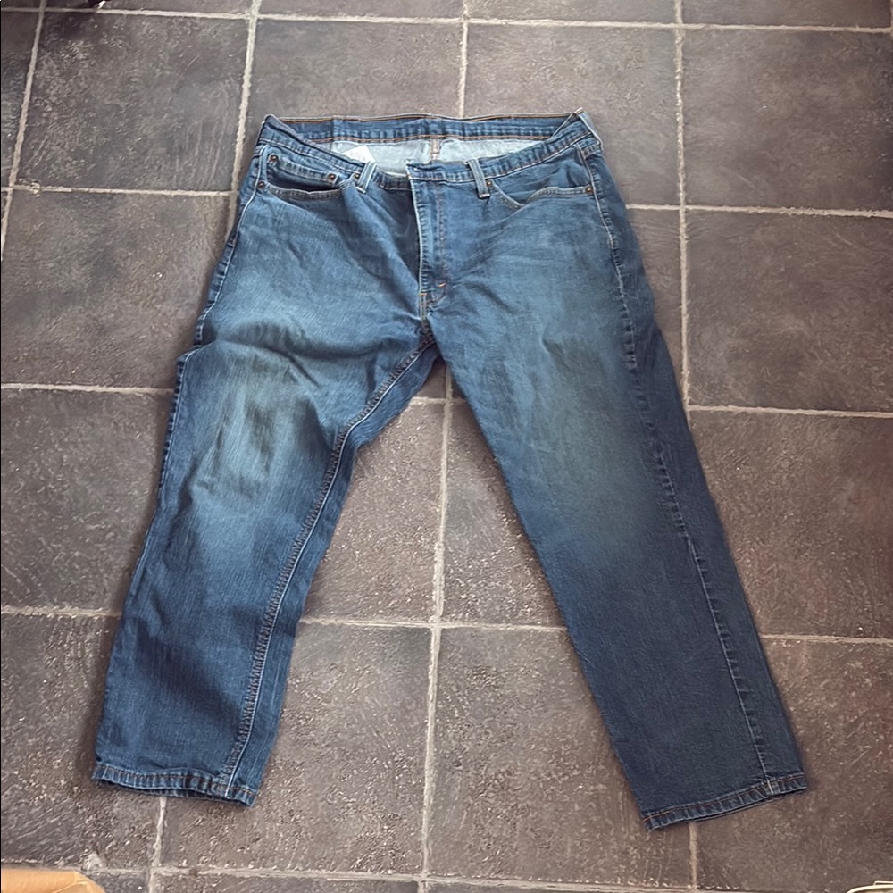 Levi's Blue Straight Jeans